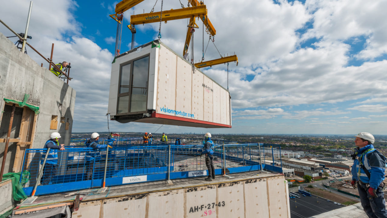 Um novo impulso para a construção modular no cenário global