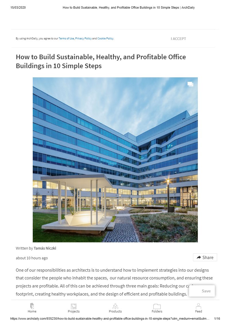 How To Build Sustainable, Healthy, and Profitable Office Buildings in  10 Simple Steps