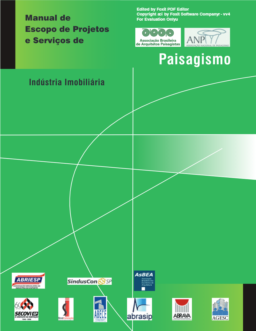 Manual de Escopo de Projetos e Serviço de Paisagismo