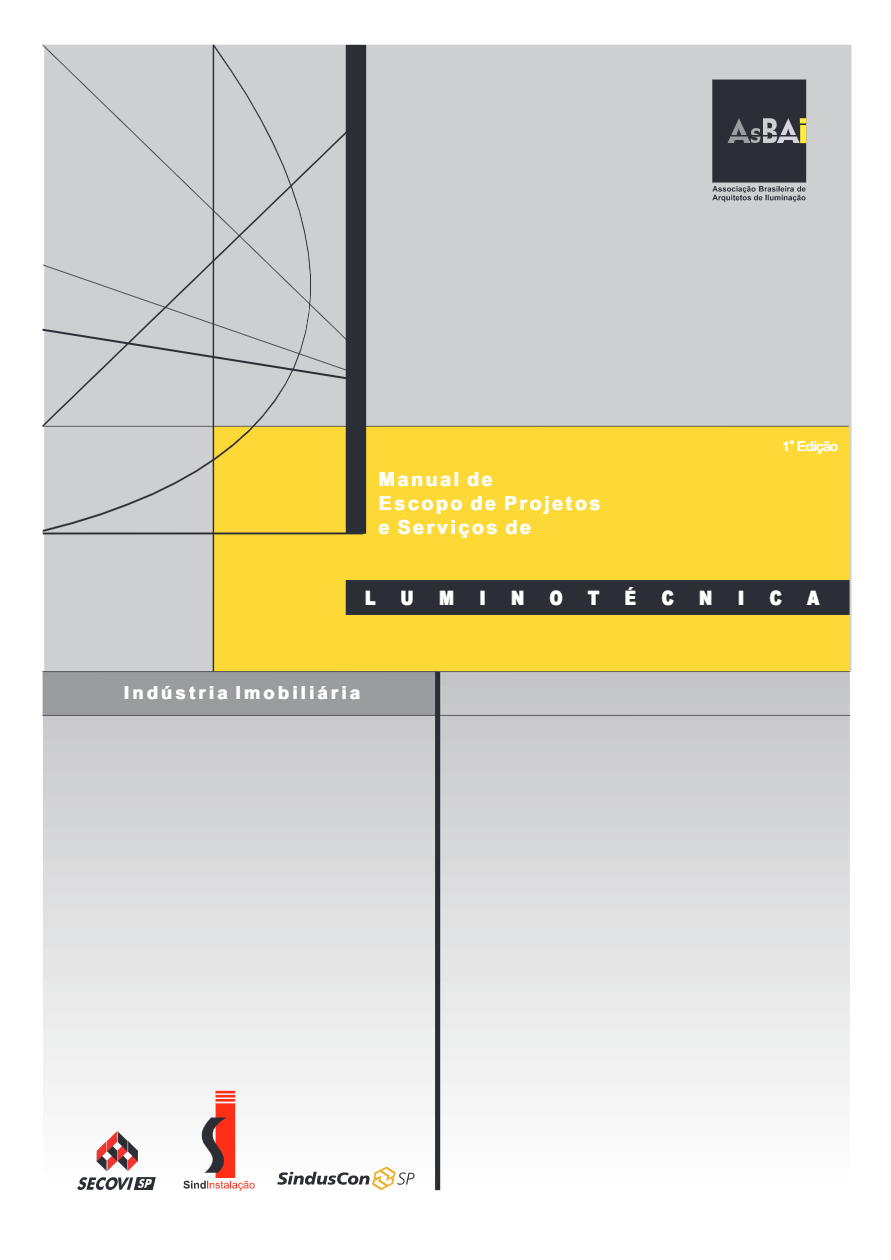 Manual de Escopo de Projetos e Serviço de Luminotécnica