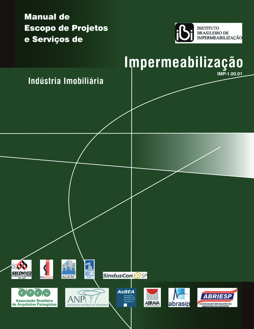 Manual de Escopo de Projetos e Serviço para Impermeabilização