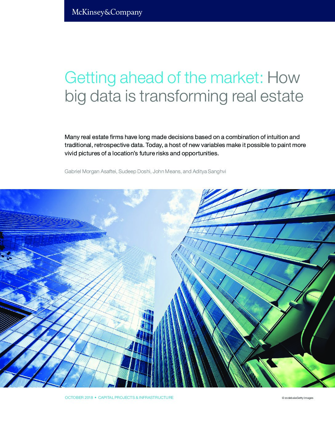 Getting head of the market: How big data is transforming real state