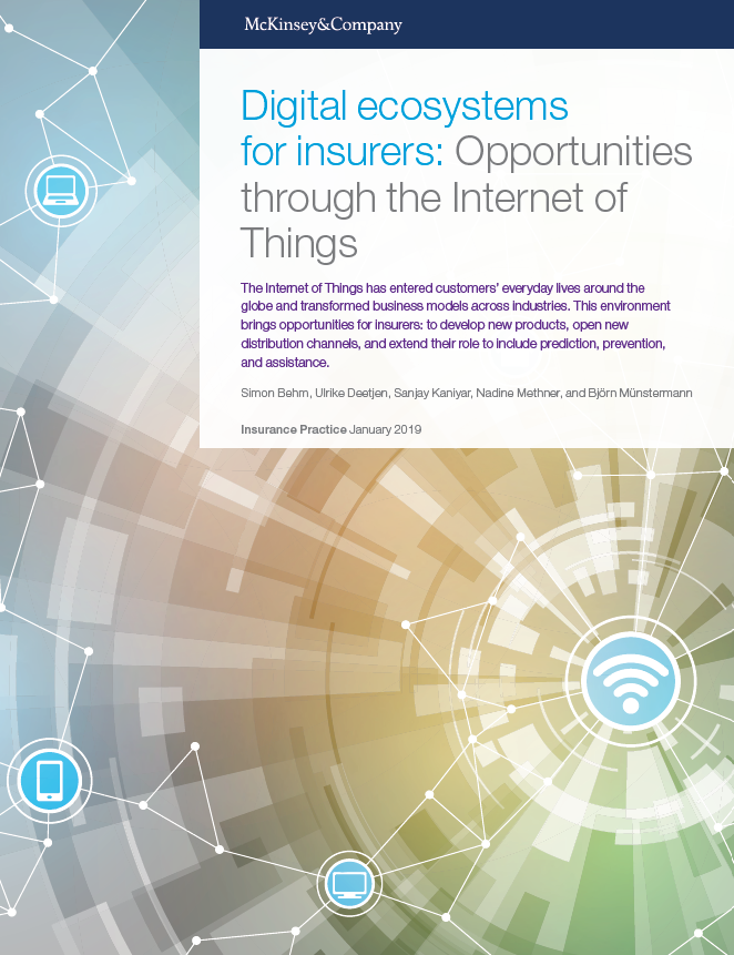 Digital Ecosystems For Insurers: Opportunities Through The Internet Of Things