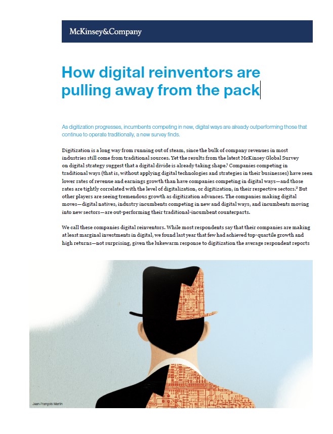 How Digital Reinventors Are Pulling Away From The Pack