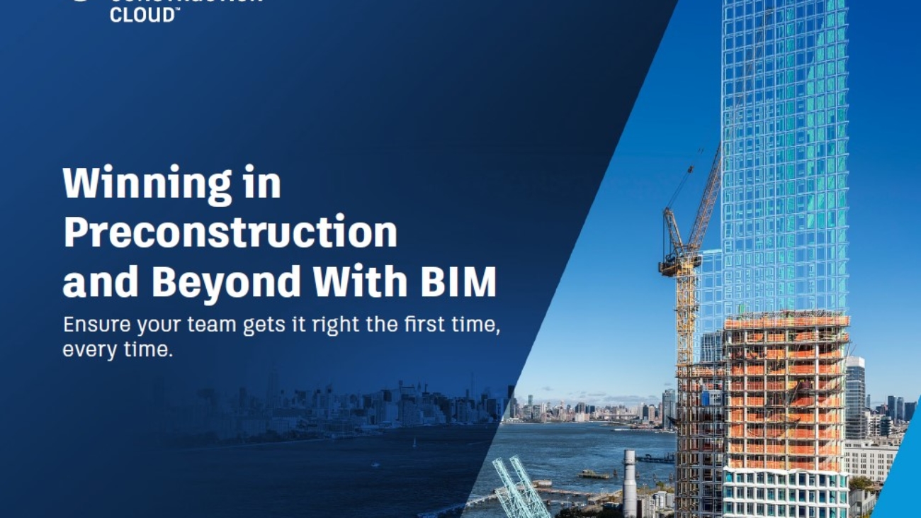 _Winning In Preconstruction And Beyond With Bim Ensure Your Team Gets It Right The First Time, Every Time.