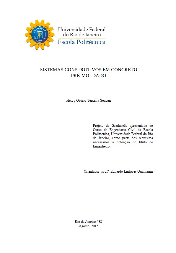 Sistemas Construtivos Em Concreto Pré-Moldado
