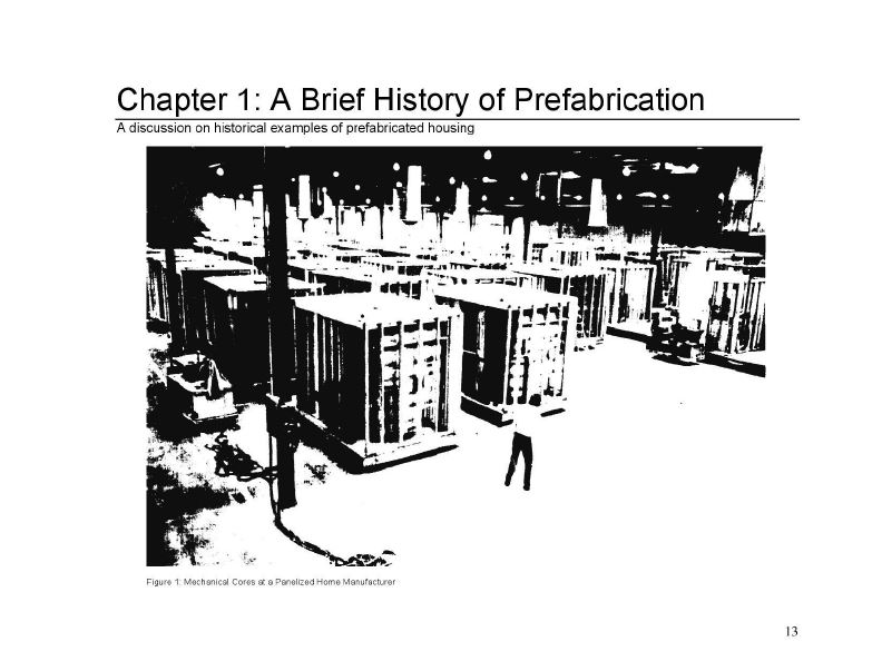 A Brief History of Prefabrication