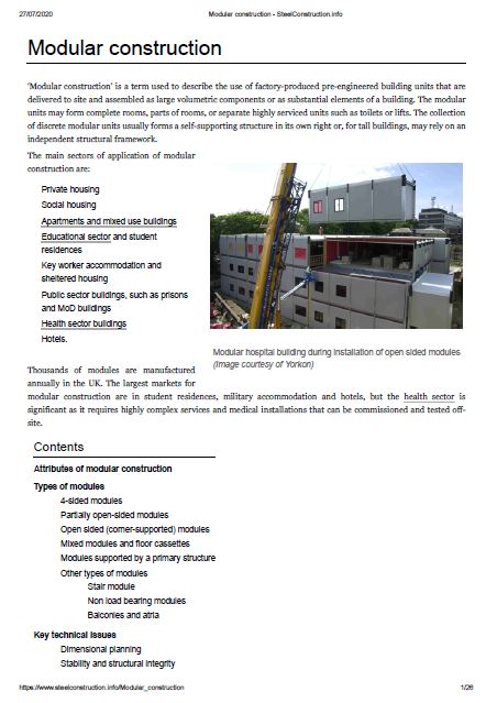 Modular Construction