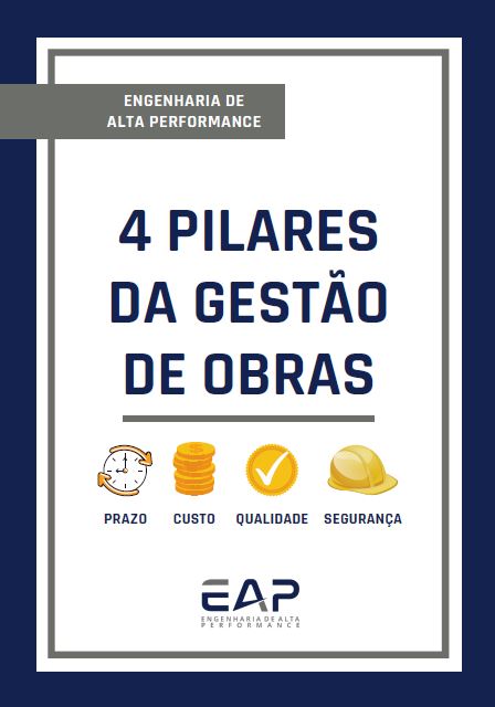 4 Pilares da Gestão de Obras