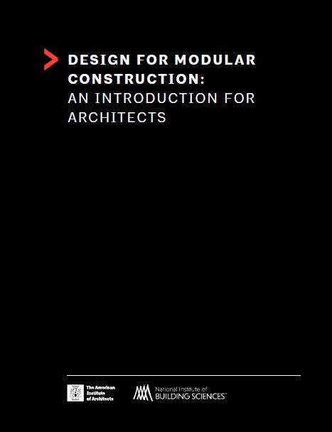 Design For Modular Construction: An Introduction For Architects