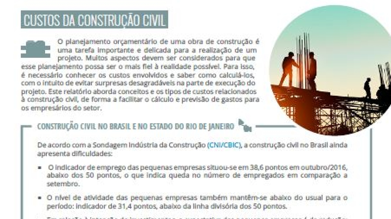 _Relatório de Inteligência - Custos da Construção Civil
